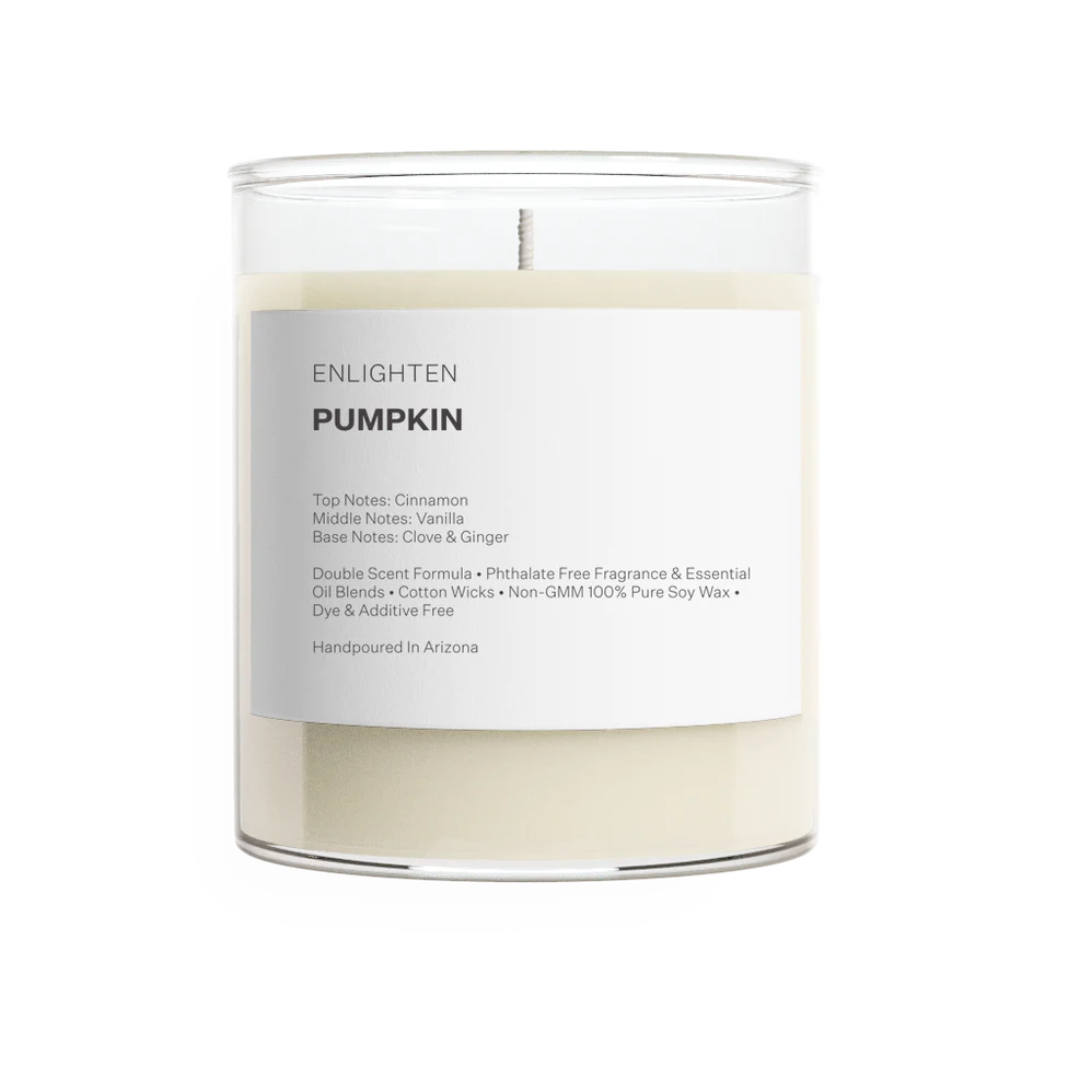 Candle of the month - Enlighten Pumpkin